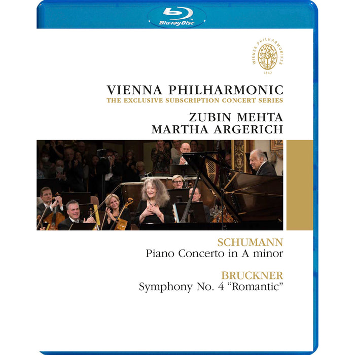 Martha Argerich; Wiener Philharmoniker; Zubin Mehta - Vienna Philharmonic: The Exclusive Subscription Concert Series - Zubin Mehta & Martha Argerich - 764604