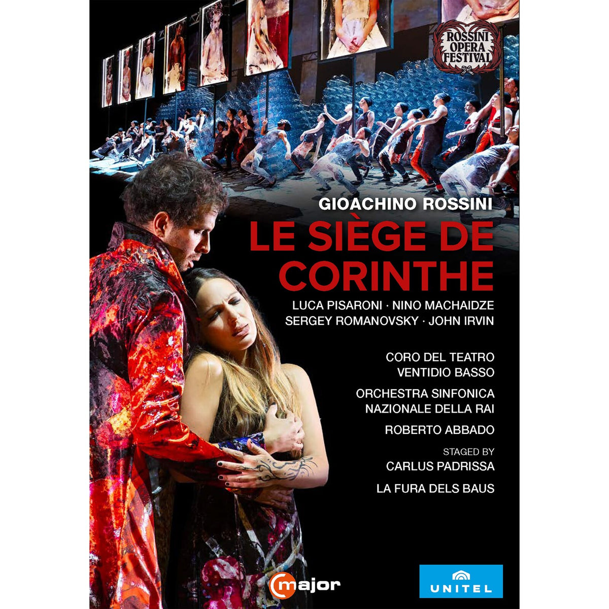 Luca Pisaroni; John Irvin; Nino Machaidze; Sergey Romanovsky; Coro del Teatro Ventidio Basso; Orchestra Sinfonica Nazionale della Rai; Carlus Padrissa; Roberto Abbado - Gioachino Rossini: Le Siege de Corinthe - 765808