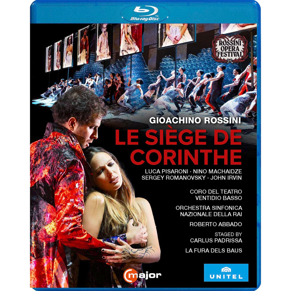 Luca Pisaroni; John Irvin; Nino Machaidze; Sergey Romanovsky; Coro del Teatro Ventidio Basso; Orchestra Sinfonica Nazionale della Rai; Carlus Padrissa; Roberto Abbado - Gioachino Rossini: Le Siege de Corinthe - 765904