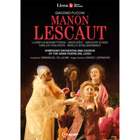 Liudmyla Monastyrska; David Bizic; Gregory Kunde; Carlos Chausson; Mikeldi Atxalandabaso; Chorus of the Gran Teatre Del Liceu; Symphony Orchestra of the Gran Teatre Del Liceu; Davide Livermore; Emmanuel Villaume - Giacomo Puccini: Manon Lescaut - 766308
