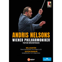 Yefim Bronfman; Wiener Philharmoniker; Andris Nelsons - Andris Nelsons conducts the Wiener Philharmoniker - Bela Bartok: Piano Concerto No. 2; Gustav Mahler: Symphony No. 5 - 770208