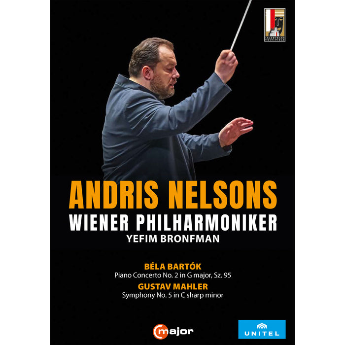 Yefim Bronfman; Wiener Philharmoniker; Andris Nelsons - Andris Nelsons conducts the Wiener Philharmoniker - Bela Bartok: Piano Concerto No. 2; Gustav Mahler: Symphony No. 5 - 770208