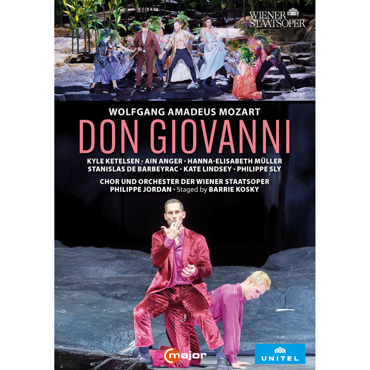 Kyle Ketelsen; Ain Anger; Hanna-Elisabeth Muller; Stanislas de Barbeyrac; Kate Lindsey; Philippe Sly; Patricia Nolz; Peter Kellner; Chor der Wiener Staatsoper; Orchester der Wiener Staatsoper; Philippe Jordan - Wolfgang Amadeus Mozart: Don Giovanni - 770508