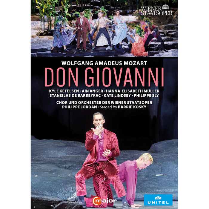 Kyle Ketelsen; Ain Anger; Hanna-Elisabeth Muller; Stanislas de Barbeyrac; Kate Lindsey; Philippe Sly; Patricia Nolz; Peter Kellner; Chor der Wiener Staatsoper; Orchester der Wiener Staatsoper; Philippe Jordan - Wolfgang Amadeus Mozart: Don Giovanni - 770508