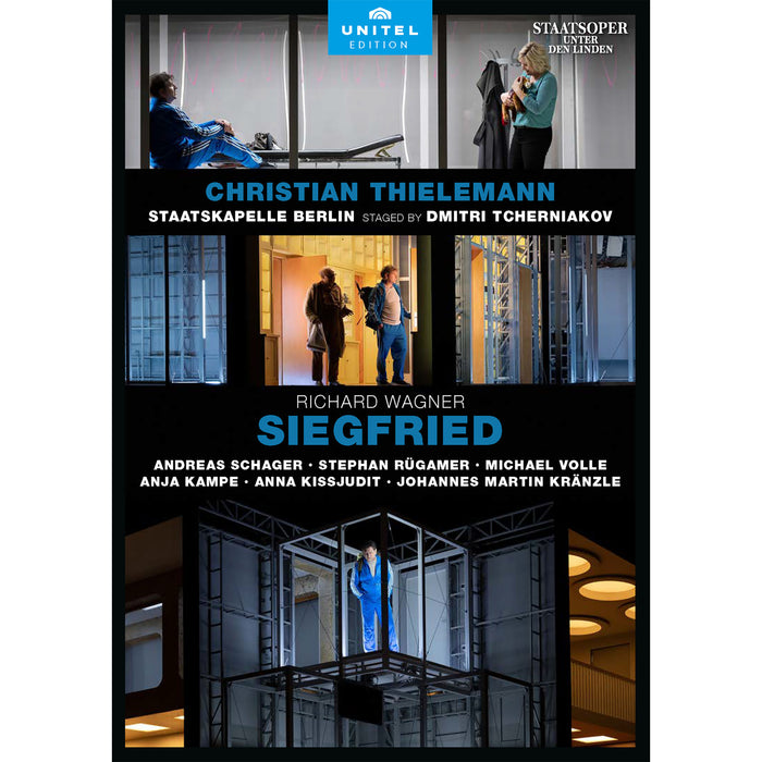Andreas Schager; Stephan Rugamer; Michael Volle; Anja Kampe; Anna Kissjudit; Johannes Martin Kranzle; Staatskapelle Berlin; Dmitri Tcherniakov; Christian Thielemann - Richard Wagner: Siegfried - 810208