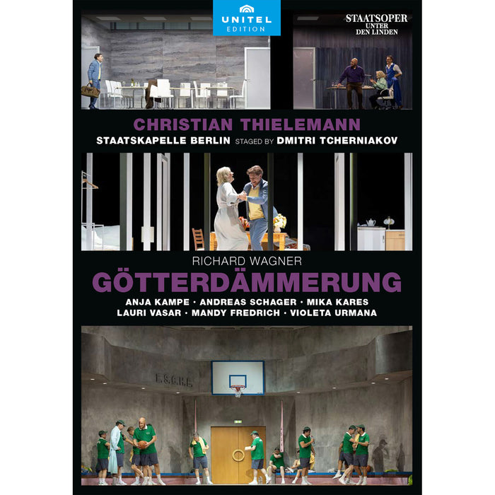 Anja Kampe; Andreas Schager; Mika Kares; Lauri Vasar; Mandy Fredrich; Violeta Urmana; Staatskapelle Berlin; Dmitri Tcherniakov; Christian Thielemann - Richard Wagner: Gotterdammerung - 810408