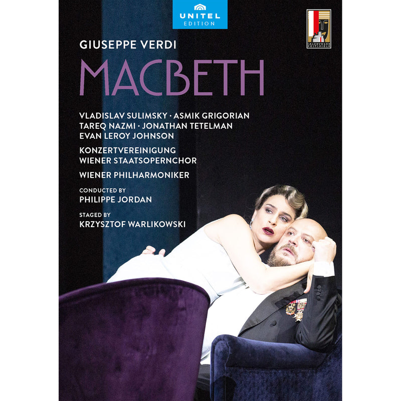 Asmik Grigorian; Vladislav Sulimsky; Tareq Nazmi; Jonathan Tetelman; Evan LeRoy Johnson; Caterina Piva; Konzertvereinigung Wiener Staatsopernchor; Wiener Philharmoniker; Krzysztof Warlikowski; Philippe Jordan - Giuseppe Verdi: Macbeth - 810608