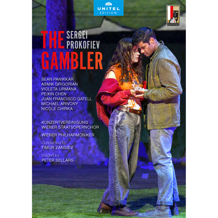 Asmik Grigorian; Sean Panikkar; Violeta Urmana; Peixin Chen; Juan Francisco Gatell; Nicole Chirka; Konzertvereinigung Wiener Staatsopernchor; Wiener Philharmoniker; Peter Sellars; Timur Zangiev - Sergei Prokofiev: The Gambler - 811608