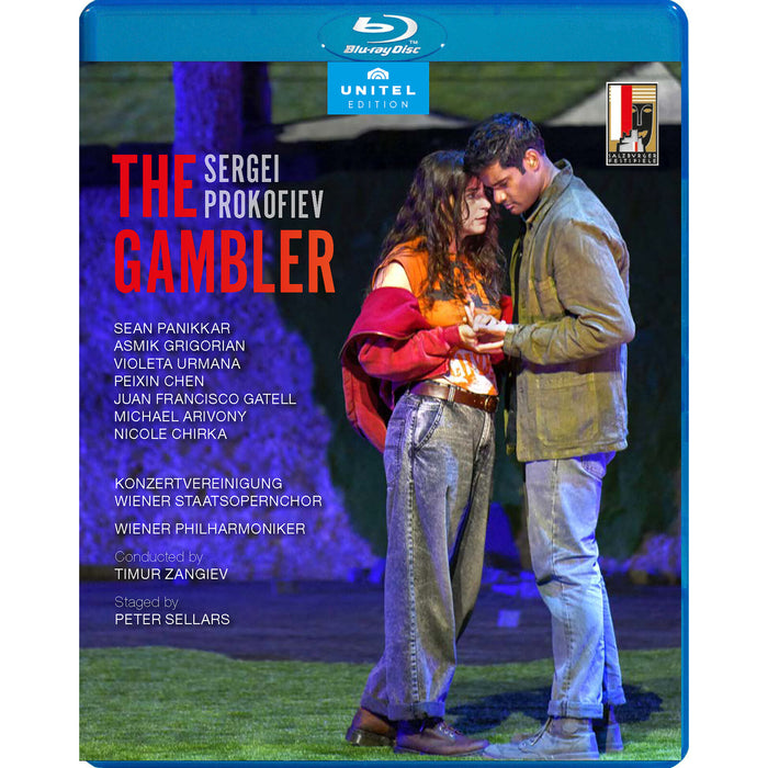 Asmik Grigorian; Sean Panikkar; Violeta Urmana; Peixin Chen; Juan Francisco Gatell; Nicole Chirka; Konzertvereinigung Wiener Staatsopernchor; Wiener Philharmoniker; Peter Sellars; Timur Zangiev - Sergei Prokofiev: The Gambler - 811704