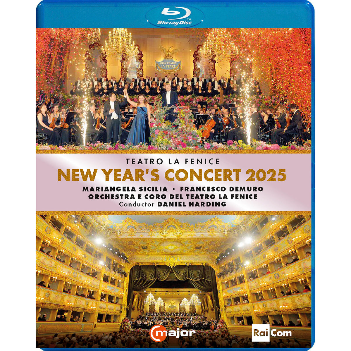 Mariangela Sicilia; Francesco Demuro; Orchestra e Coro del Teatro La Fenice; Fondazione Nazionale della Danza / Aterballetto; Daniel Harding - New Year's Concert - Teatro la Fenice 2025 - CME772304