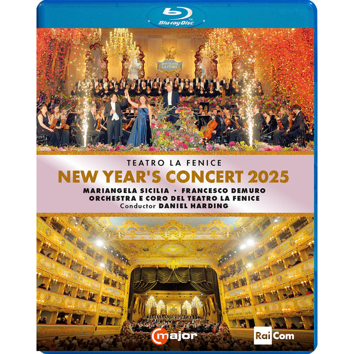 Mariangela Sicilia; Francesco Demuro; Orchestra e Coro del Teatro La Fenice; Fondazione Nazionale della Danza / Aterballetto; Daniel Harding - New Year's Concert - Teatro la Fenice 2025 - CME772304