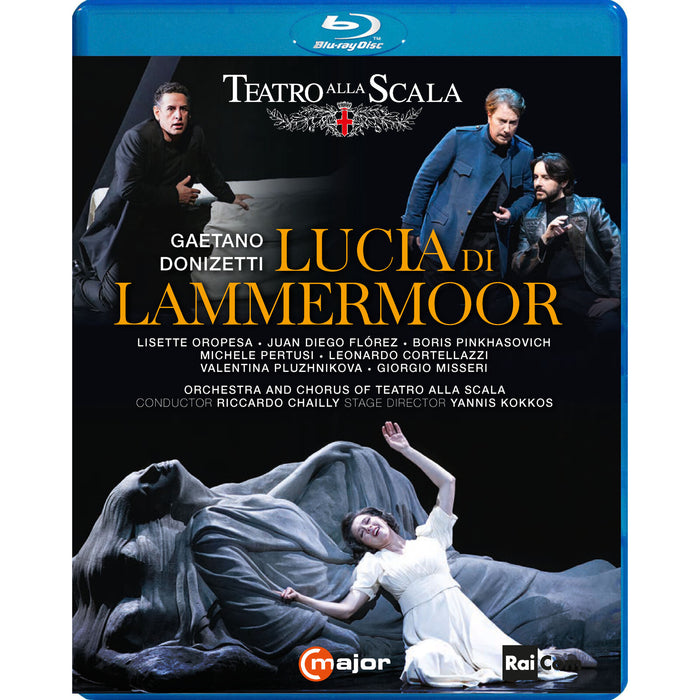 Lisette Oropesa; Juan Diego Florez; Boris Pinkhasovich; Leonardo Cortellazzi; Michele Pertusi; Valentina Pluzhnikov; Giorgio Misseri; Orchestra and Chorus of Teatro alla Scala; Riccardo Chailly - Gaetano Donizetti: Lucia di Lammermoor - 772504