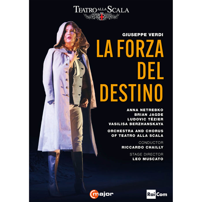Anna Netrebko; Brian Jagde; Ludovic Tezier; Vasilisa Berzhanskaya; Fabrizio Beggi; Orchestra and Chorus of Teatro alla Scala; Leo Muscato; Riccardo Chailly - Giuseppe Verdi: La forza del destino - 772608