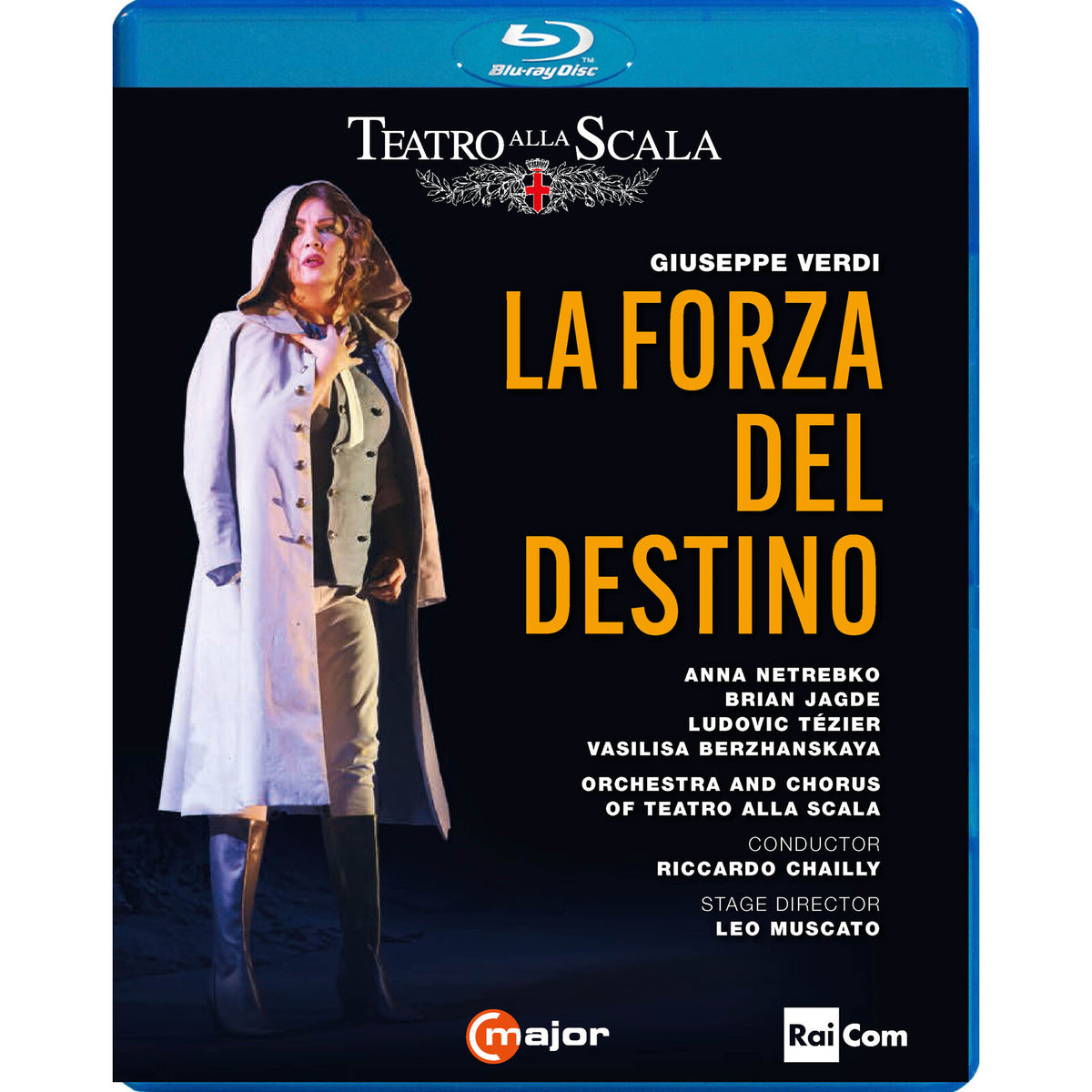 Anna Netrebko; Brian Jagde; Ludovic Tezier; Vasilisa Berzhanskaya; Fabrizio Beggi; Orchestra and Chorus of Teatro alla Scala; Leo Muscato; Riccardo Chailly - Giuseppe Verdi: La forza del destino - 772704