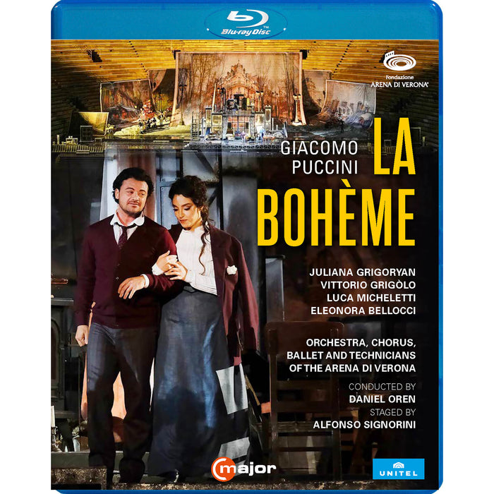 Juliana Grigoryan; Vittorio Grigolo; Luca Micheletti; Eleonora Bellocci; Orchestra; Chorus; Ballet and Technicians of the Arena di Verona; Alfonso Signorini; Daniel Oren - Giacomo Puccini: La Boheme - 773704