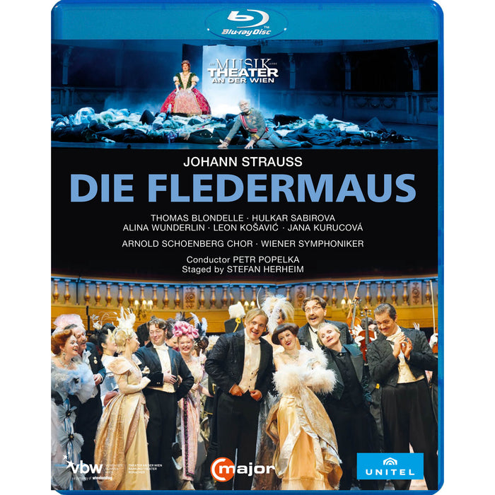 Thomas Blondelle; Hulkar Sabirova; Alina Wunderlin; Kresimir Strazanac; Jana Kurucova; Arnold Schoenberg Chor; Wiener Symphoniker; Stefan Herheim; Petr Popelka - Johann Strauss: Die Fledermaus - 774604