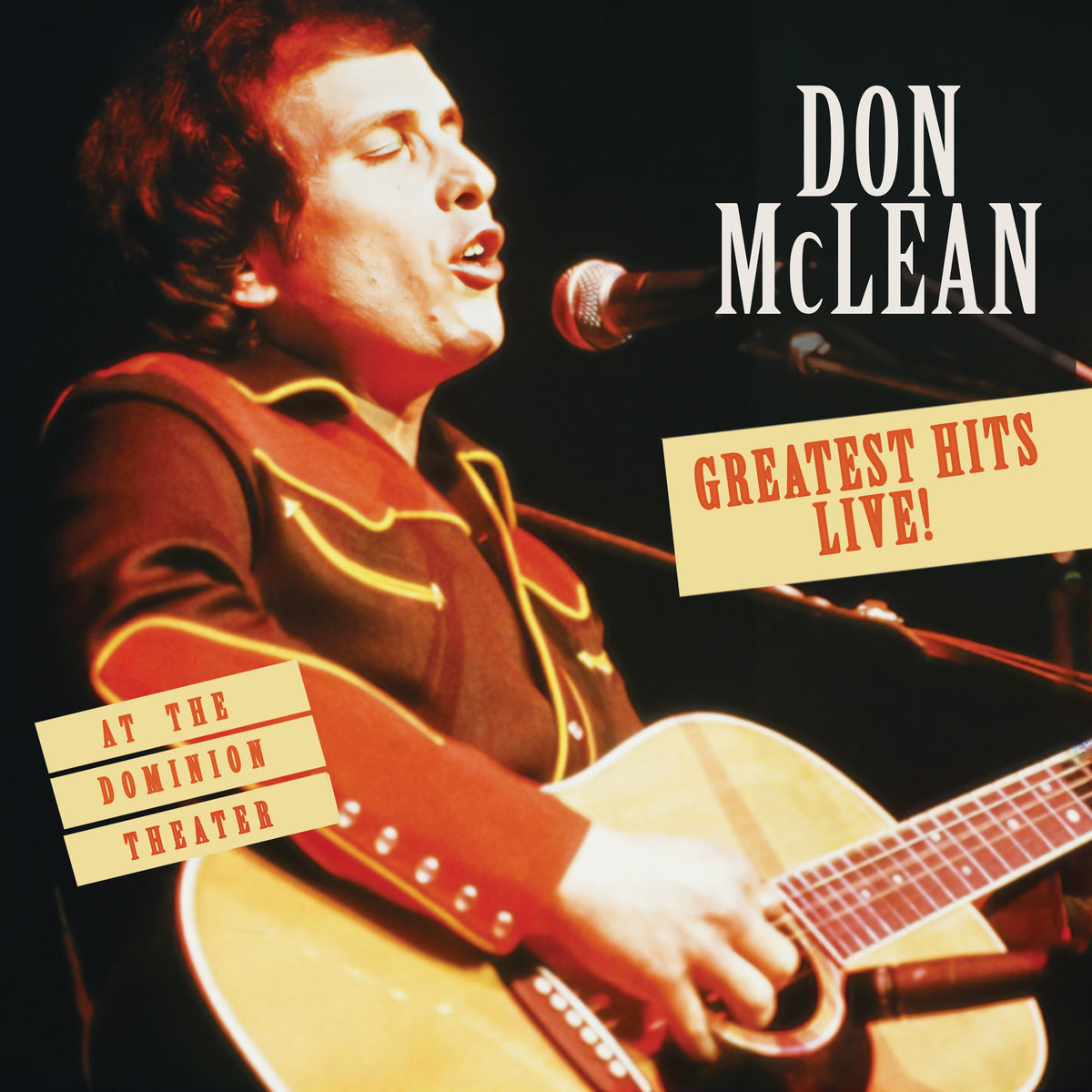 Don McLean - Greatest Hits Live! At The Dominion Theatre (Remastered Black Numbered LP's) - BFD1090