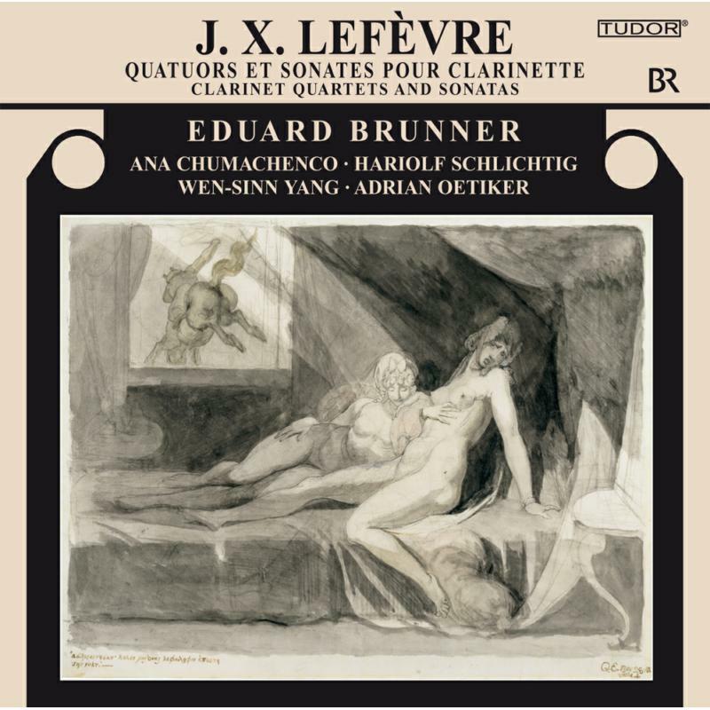 Brunner:Chumachenco - LEFEVRE: CLARINET 4TETS/SONATAS - TUD7150