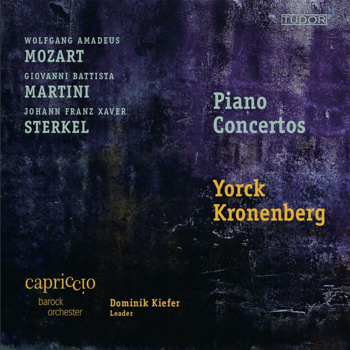 Capriccio Barock Orchester - Wolfgang Amadeus Mozart; Giovanni Battista Martini; Johann Franz Xaver Sterkel: Piano Concertos - TUD7211