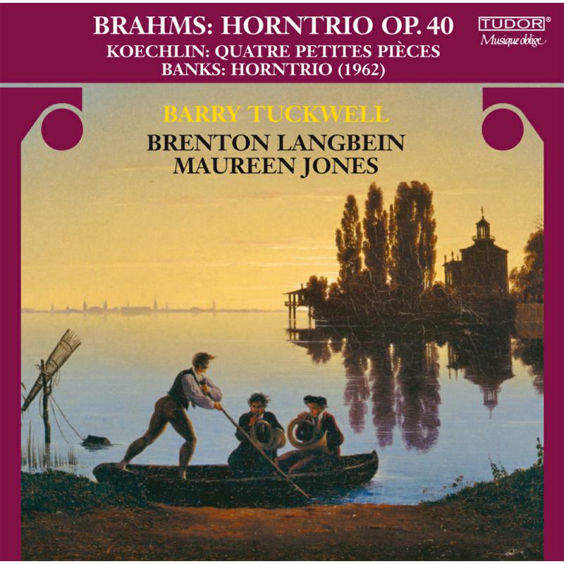 Tuckwell:Langbein:Jones - BRAHMS: HORNTRIO OP:40 - TUD771