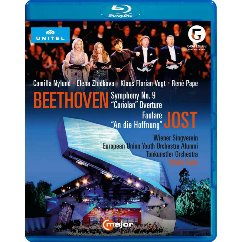 Various - Beethoven: Symphony No. 9, Coriolan Overture, Jost: Fanfare, An die Hoffnung - 740304