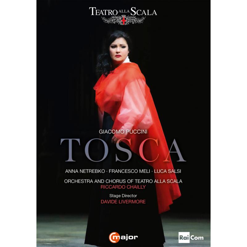 Anna Netrebko, Luca Salsi, Francesco Meli, Alfonso Antoniozzi, Chorus of Teatro alla Scala, Teatro alla Scala, Davide Livermore; Riccardo Chailly - Giacomo Puccini: Tosca - 763308