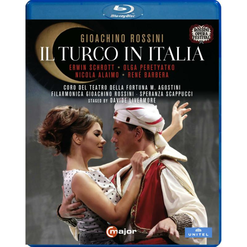 Erwin Schrott, Olga Perityatko, Nicola Alaimo, Rene Barbera, Pietro Spagnoli, Cecilia Molinari, Chorus of the Teatro Della Fortuna M. Agostini, Filarmonica Gioachino Rossini; Speranza Scappucci - Gioachino Rossini: Il turco in Italia - 762604