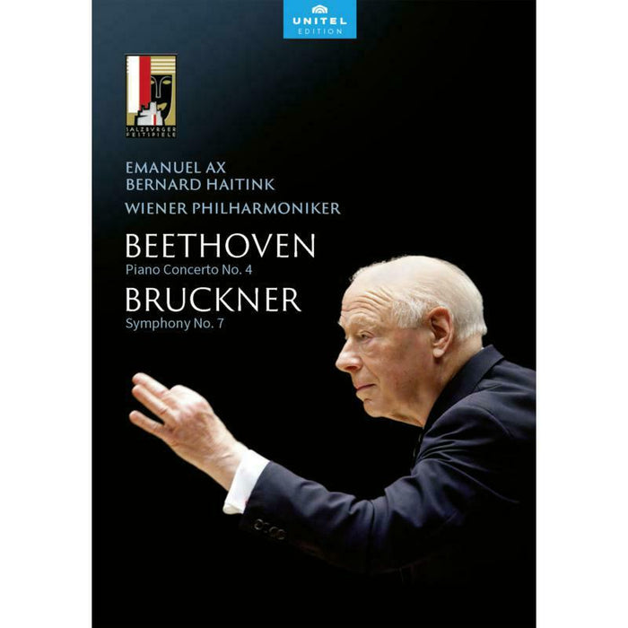 Ax/Wiener Phil/Haitink - Bernard Haitink ? Farewell Concert at Salzburg Festival: Ludwig van Beethoven: Piano Concerto No. 4, Anton Bruckner: Sym - 802208