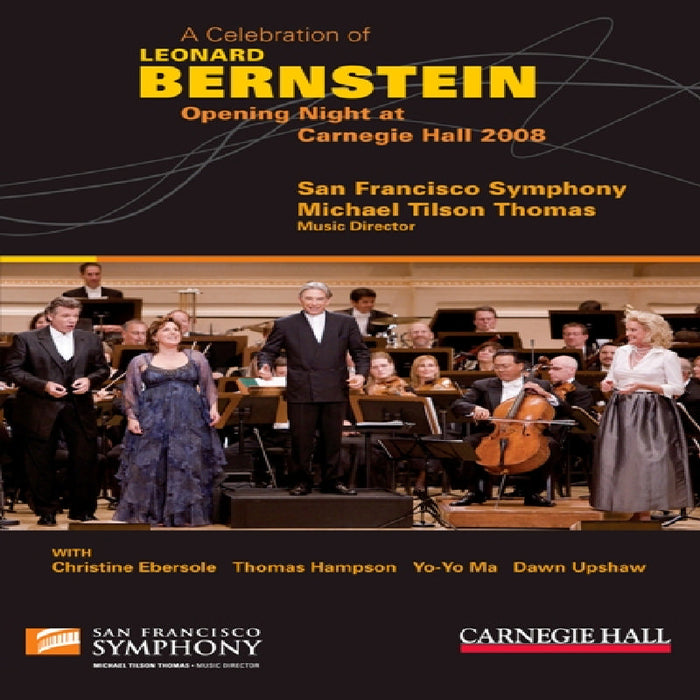Michael Thomas Tilson & San Francisco Symphony - Celebration Of Bernstein - 82193600209
