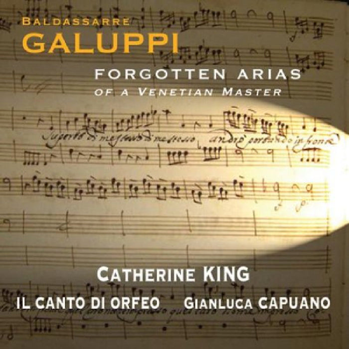 Catherine King - Galuppi: Forgotten Arias Of A Venetian Master - AV2116