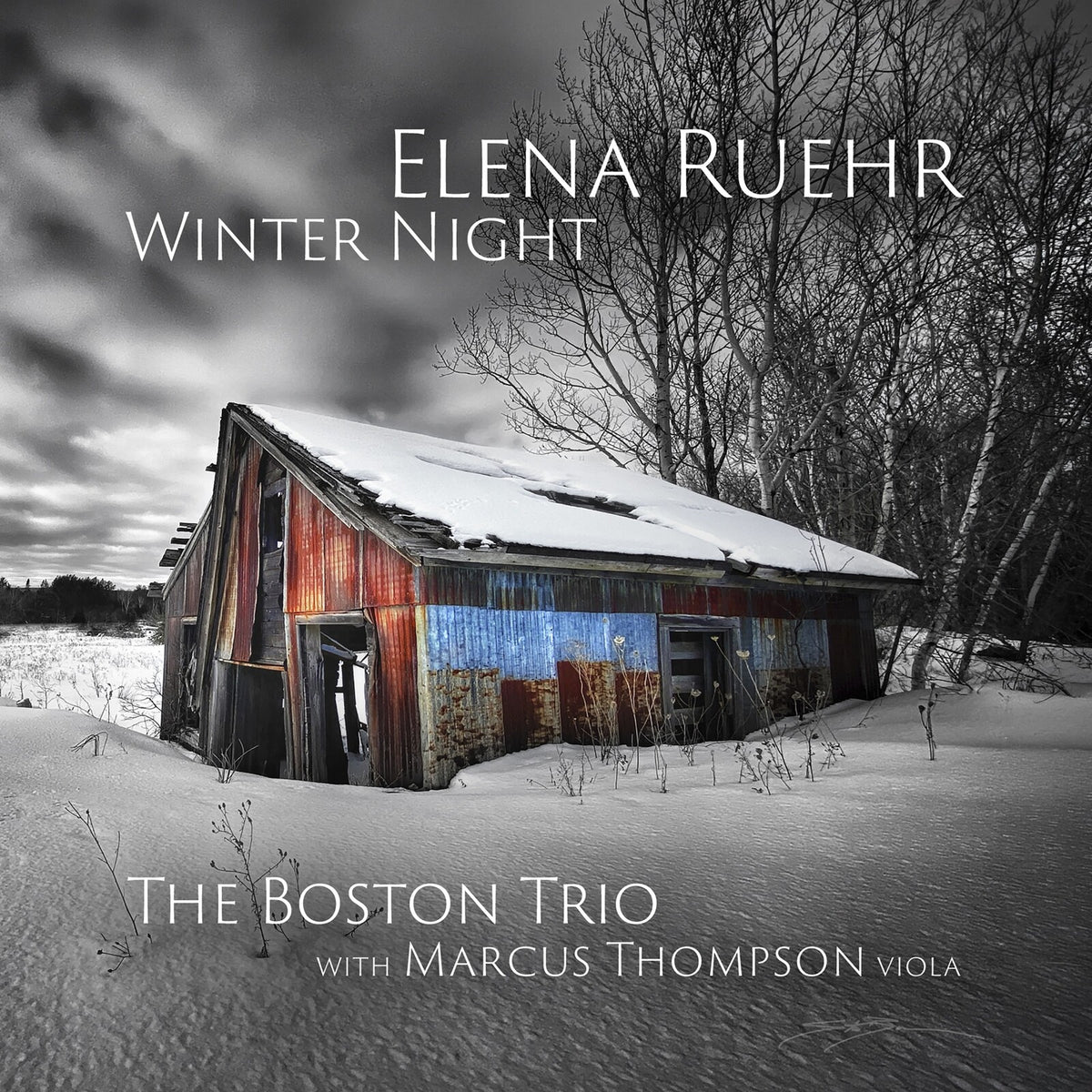 The Bostong Trio; Marcus Thompson - Elena Ruehr: Winter Night - AV2876