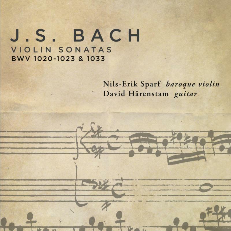 Sparf:Harenstam - Bach: Violin Sonatas - PRCD2056