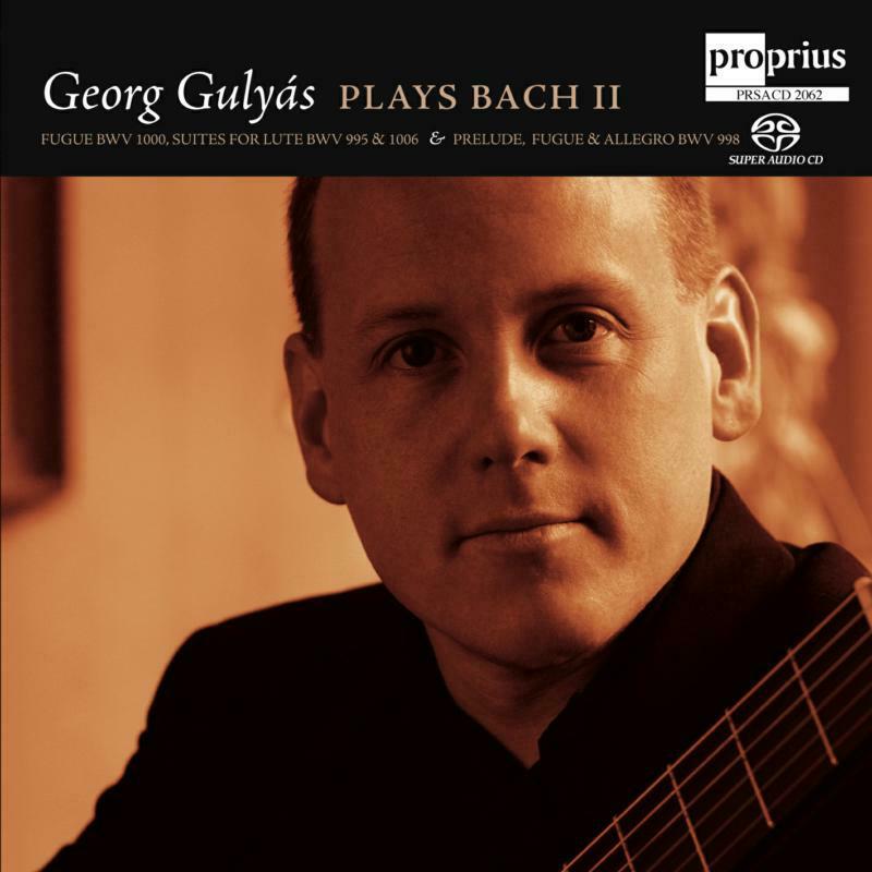 Georg Gulyas - BACH:GULYAS PLAYS VOL.2 - PRSACD2062