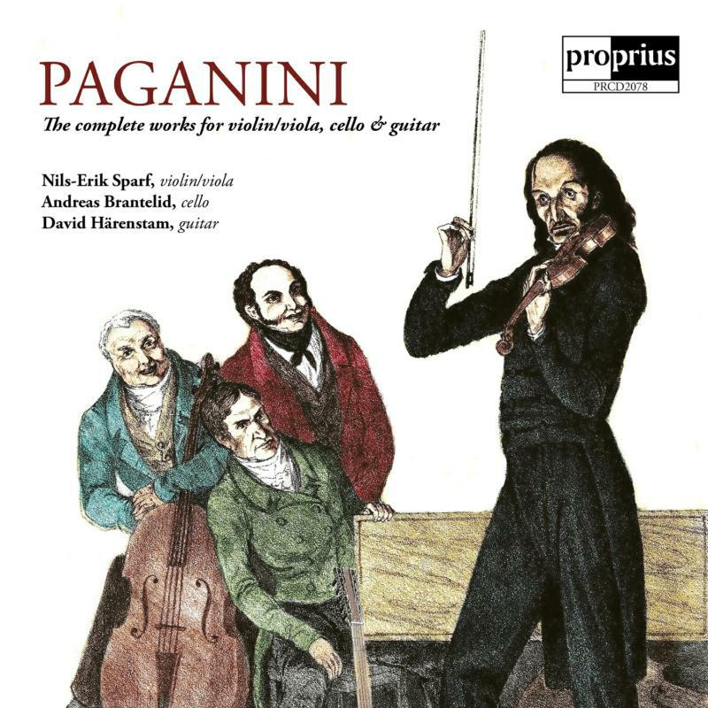 Various - PAGANINI:THE COMPLETE WORKS FOR VIOLIN/VIOLA, CELLO & GUITAR - PRCD2078