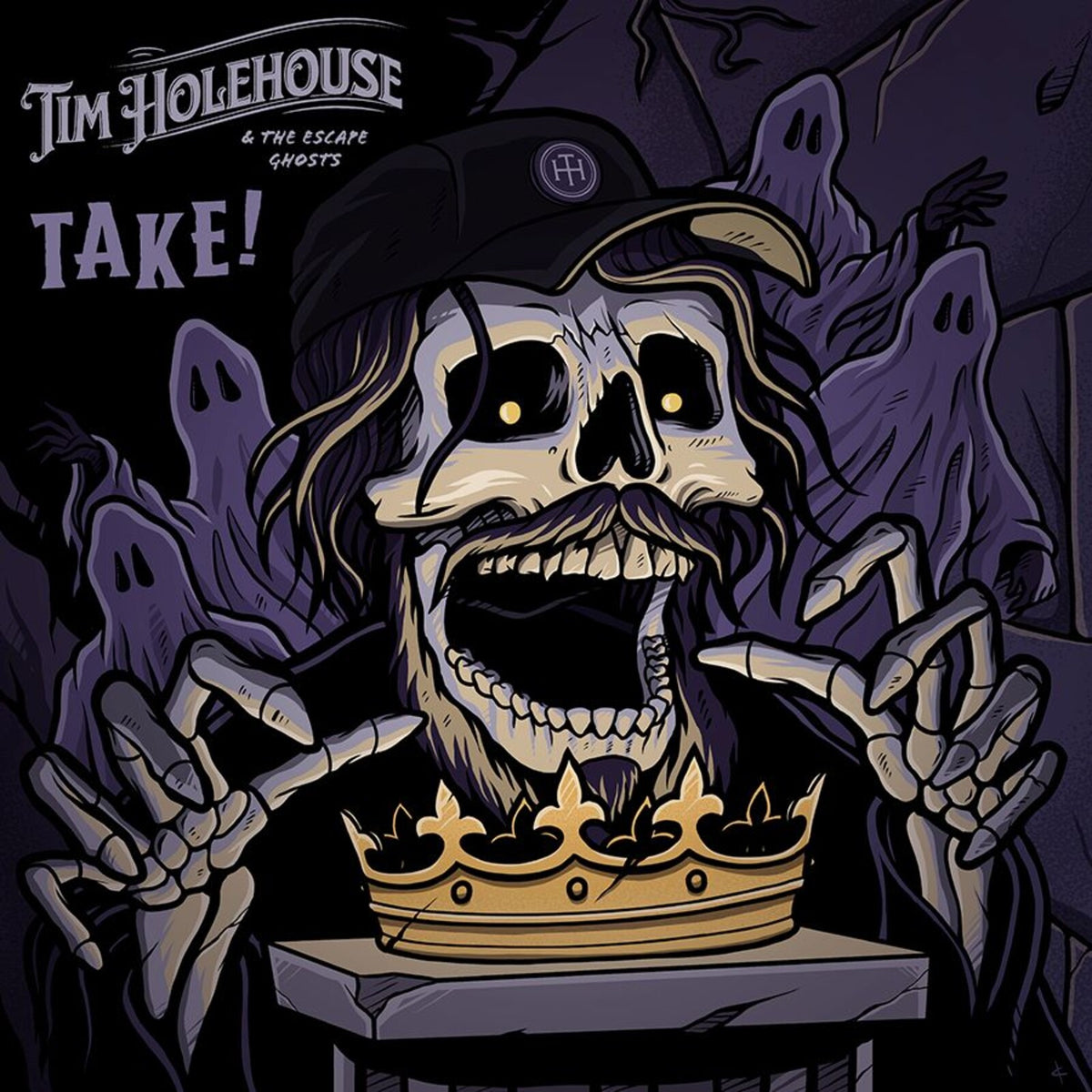 Tim Holehouse & The Escape Ghosts - Take! - KRUMM198LP