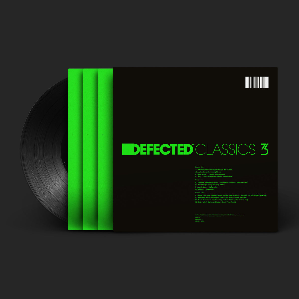 Various Artists - Defected Classics Vol 3 - DEFCL003LP
