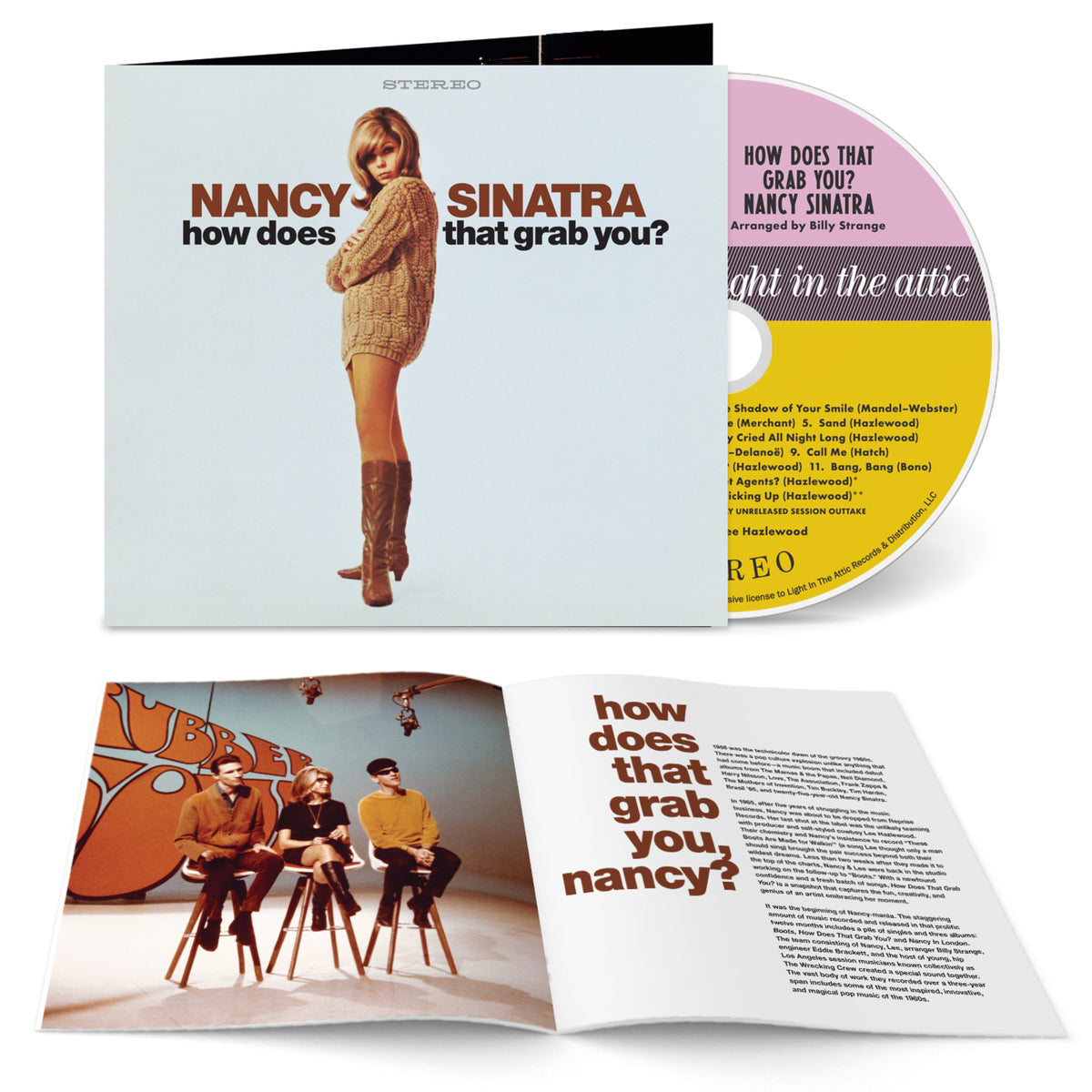 NANCY SINATRA - HOW DOES THAT GRAB YOU? - LITA2182
