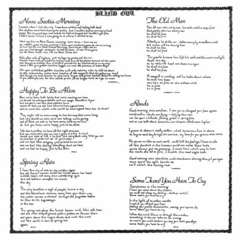 Blind Owl - Blind Owl - SR008