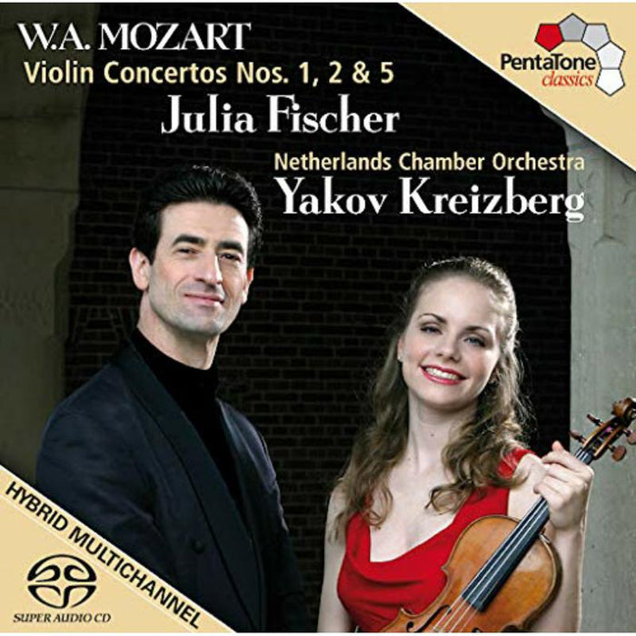 Julia Fischer; Kreizberg; N - Mozart: Violin Concerto 12 + 5 - PTC5186094
