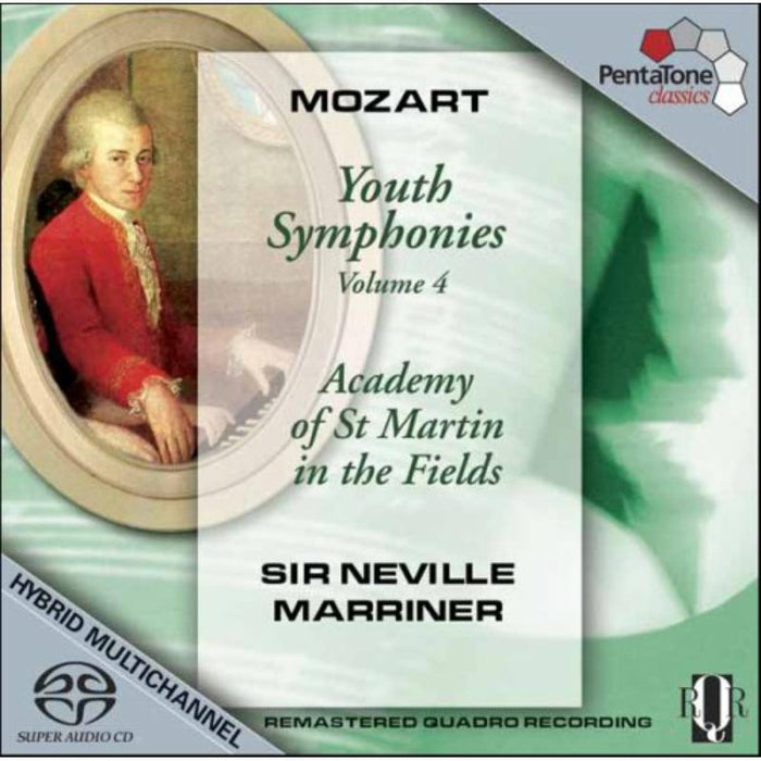Neville Marriner; Amf - Mozart: Jugendsymphony Vol.4 - PTC5186139