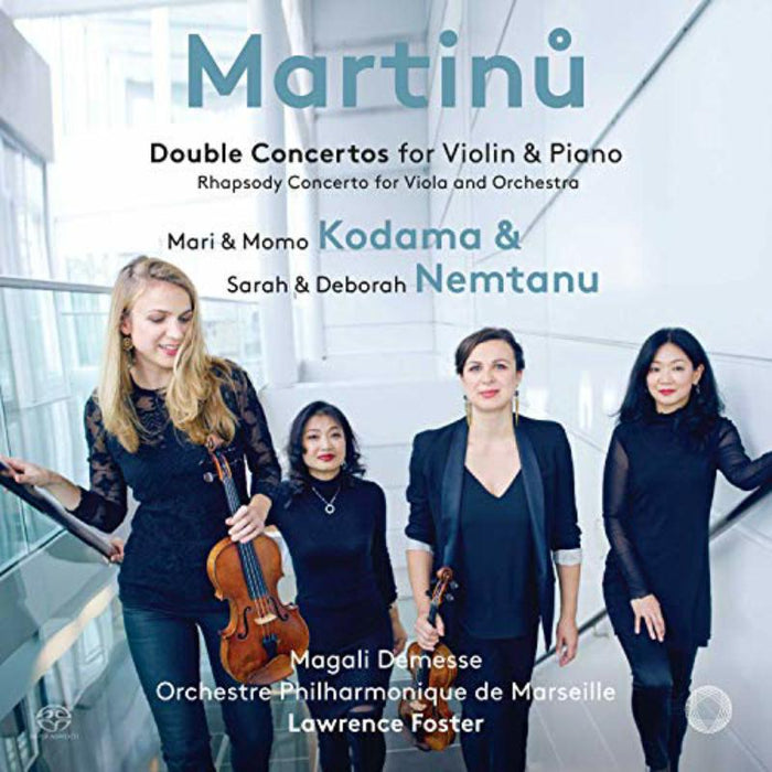 Deborah & Sarah Nemtanu; Magali Demesse; Mari & Momo Kodama; Orchestre Philharmonique De Marseille; Lawrence Foster - Martinu: Double Concertos For Violin And Piano - PTC5186658