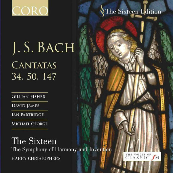 The 16:Christophers - JS BACH: CANTATAS 34, 50, - COR16039