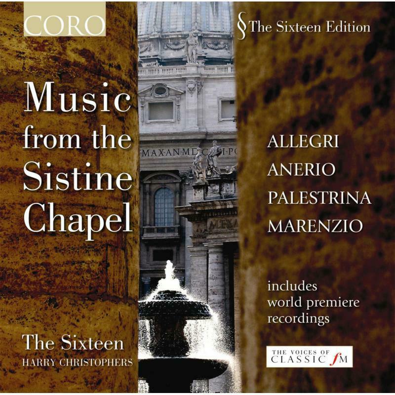 The 16:Christophers - MUSIC FROM THE SISTINE CHAPEL - COR16047