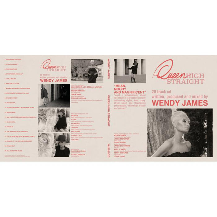 Wendy James - QUEEN HIGH STRAIGHT - WJRCD2