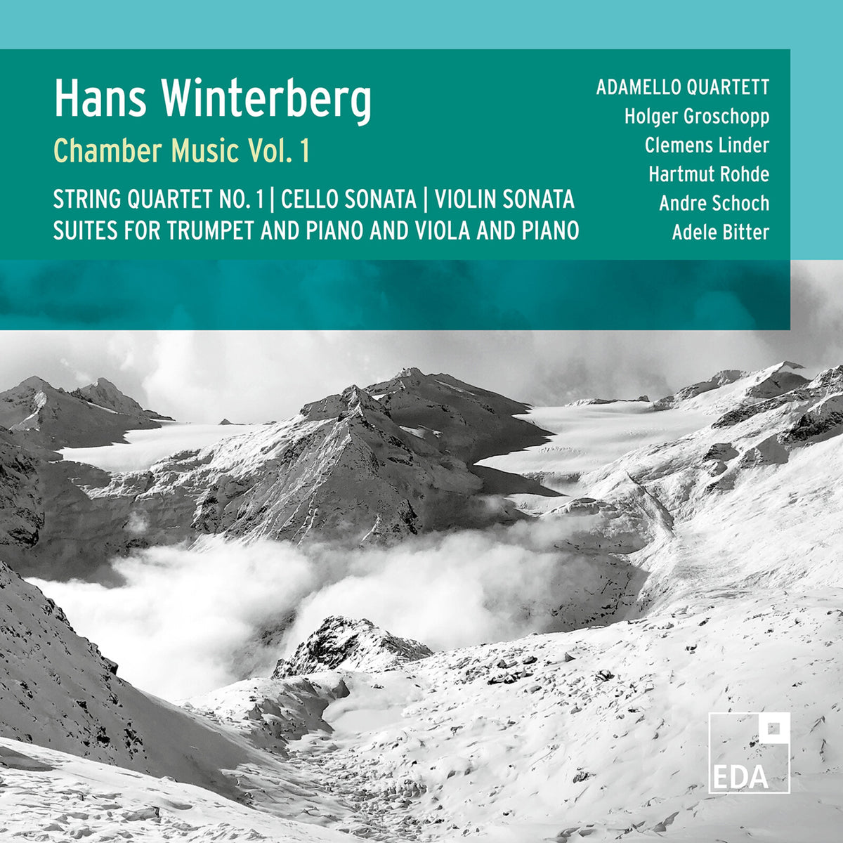 Adamello Quartet - Hans Winterberg: Chamber Music, Vol. 1 - EDA51