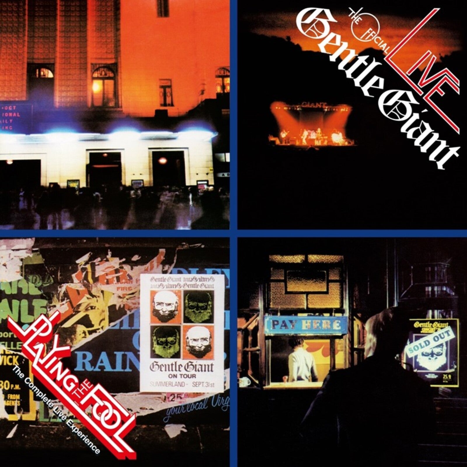 Gentle Giant: Playing The Fool : The Complete Live Experience 2CD+