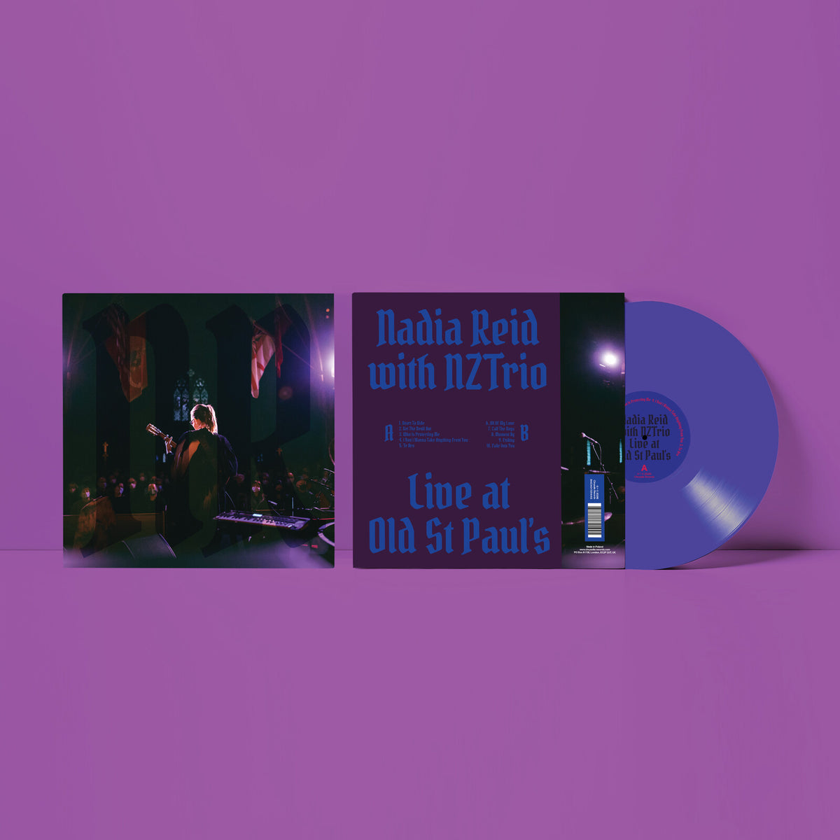 Nadia Reid - Nadia Reid with NZ Trio Live at Old St Paul's [1LP] - BRVC480