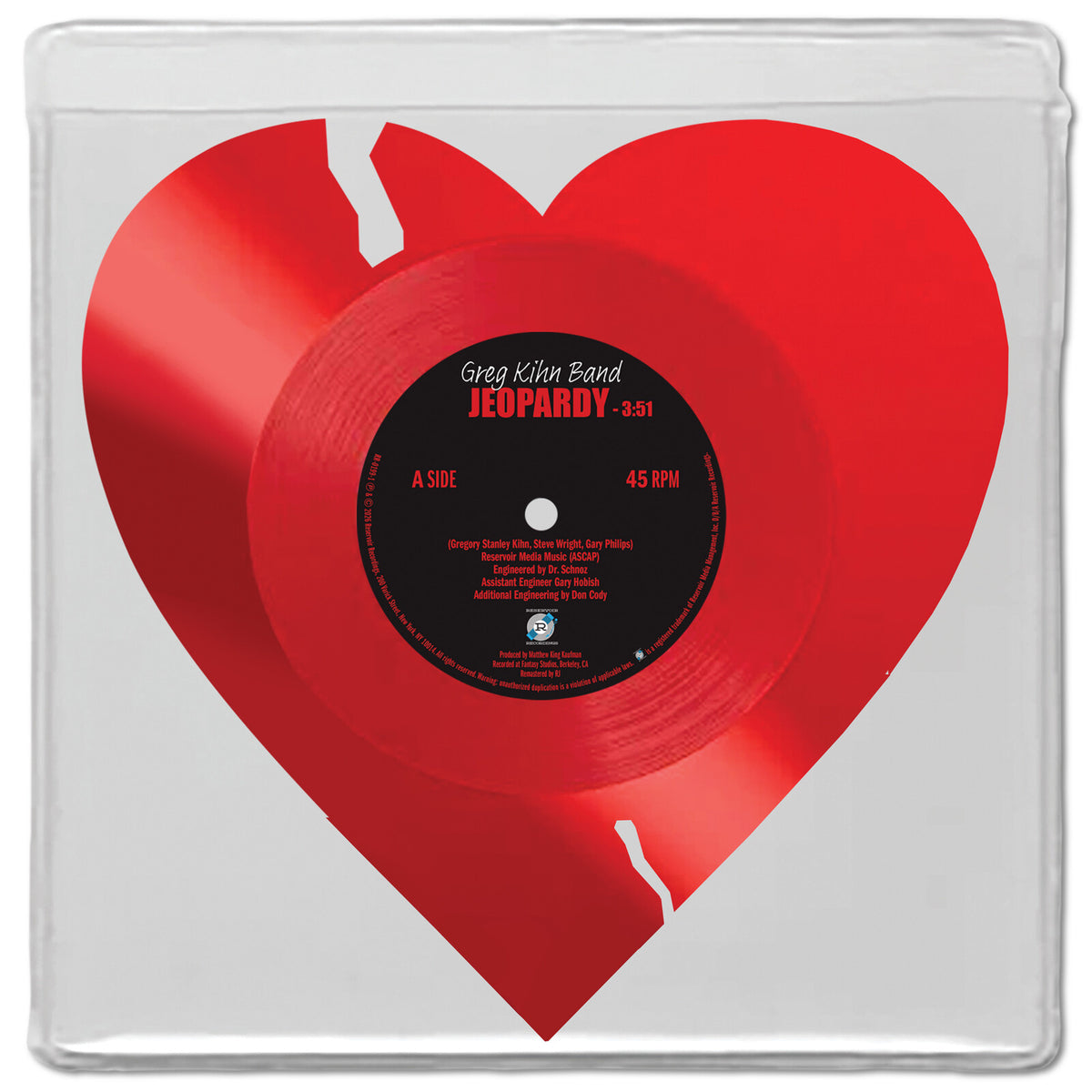 Greg Kihn Band - Jeopardy/The Breakup Song (They Don't Write 'Em) - RR01991