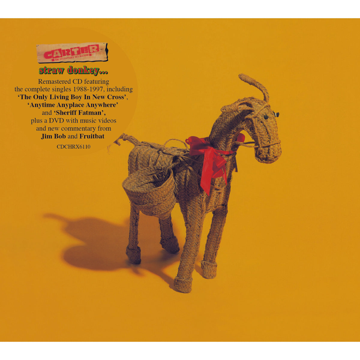 Carter The Unstoppable Sex Machine - STRAW DONKEY... THE COMPLETE SINGLES - CDCHRX6110