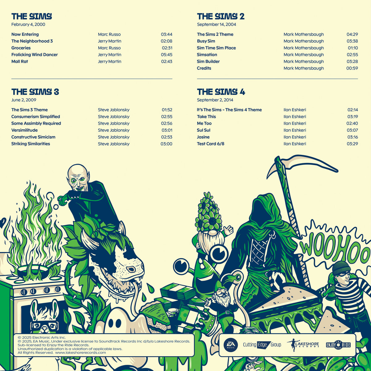 Various Artists - The Sims 25th Soundtrack - ETR229MI